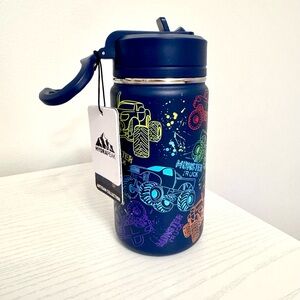 Hydrapeak Monster Truck Artisan Collection Water Bottle, 24 hrs cold, 14 oz